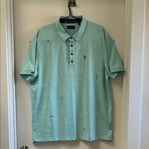 William Murray Golf Light Green Polo Shirt